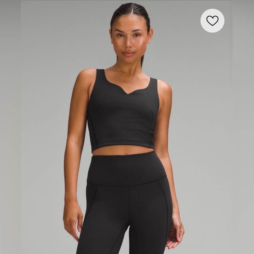 Lululemon Wunder Train Sweetheart Tank Top B/C NAVY color